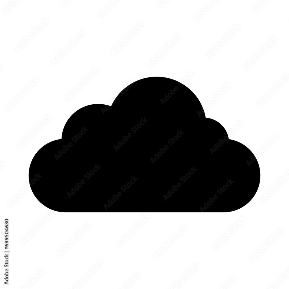 cloud icon with transparent background cloud icon with transparent background