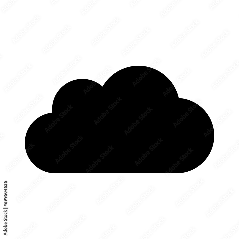 cloud icon with transparent background cloud icon with transparent background