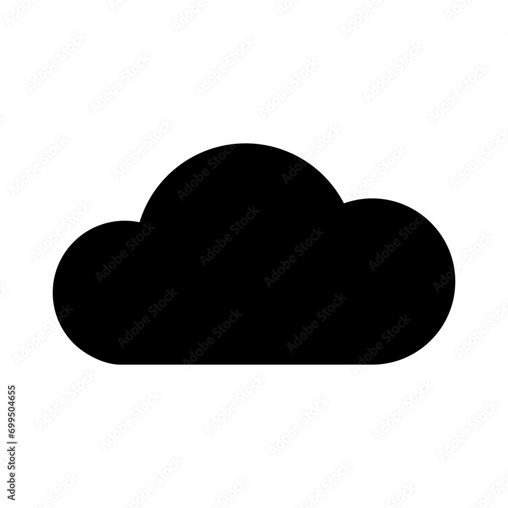 cloud icon with transparent background cloud icon with transparent background