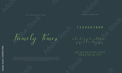 Signature Font Calligraphy Logotype Script Brush Font Type Font lettering handwritten 