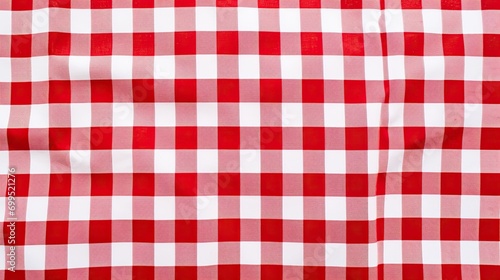 Gingham Fabric Texture - Showcasing a Small Checkered Pattern