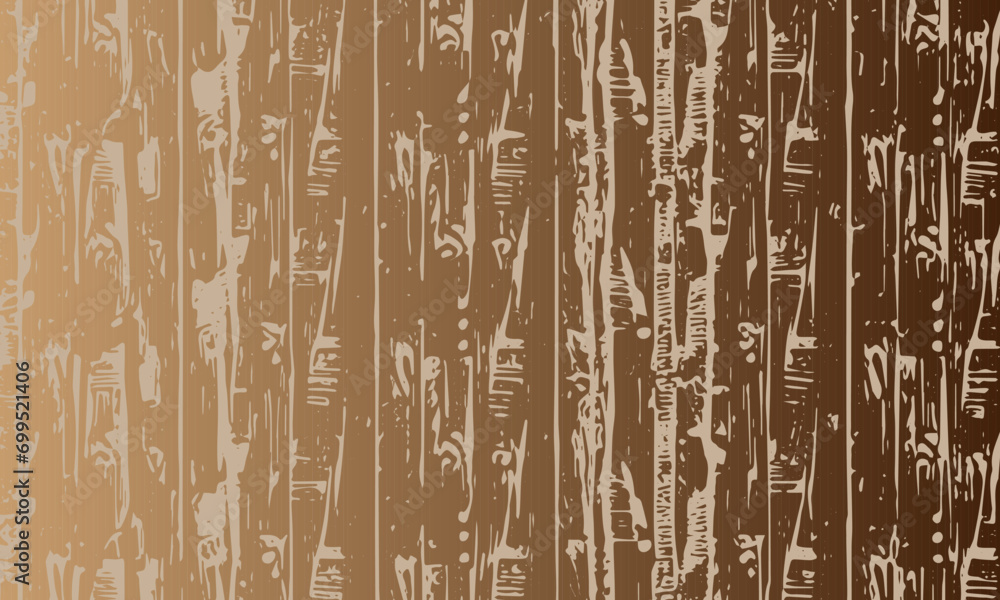 Fototapeta premium Colorful gradient grunge background. Wood texture. Vector