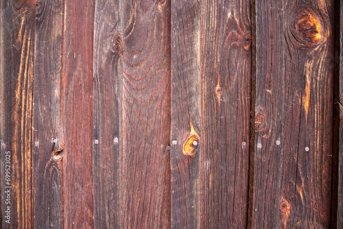 Red wooden wall background