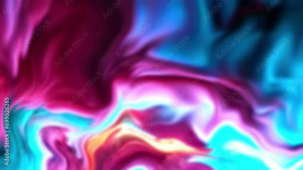 4k abstract background with smoke animation. Digital smudge painting of brightly colored inks, neon spectrum, shiny gradients, lustrous lines, dazzling. 4k abstract background with smoke animation. Digital smudge painting of brightly colored inks, neon spectrum, shiny gradients, lustrous lines, dazzling.