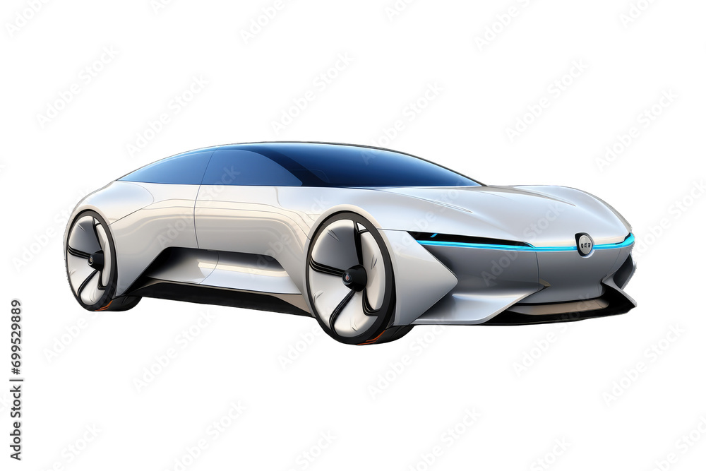 futuristic design modern car