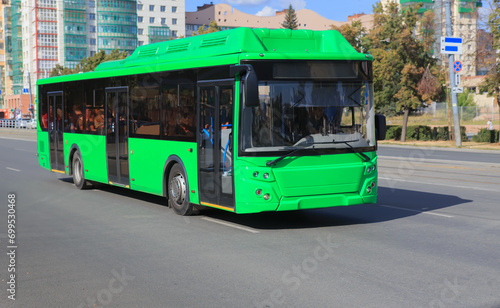 New eco-friendly city bus