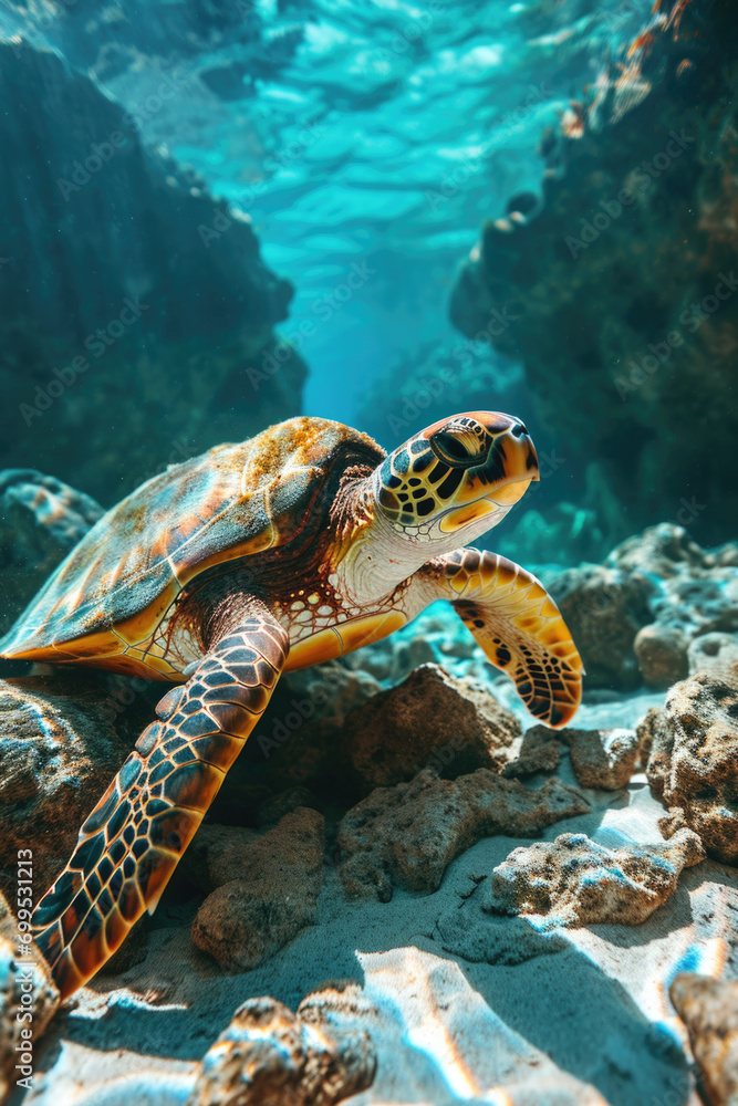 Fototapeta premium Schildkröte