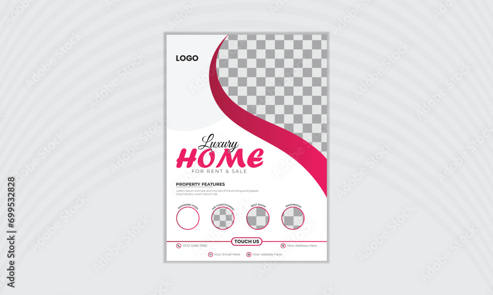 Fototapeta premium BUsiness flyer design vector