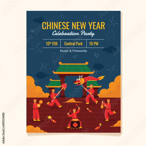 Night Of Chinese New Year Celebration