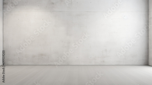 Blank white concrete wall Minimalistic backdrop