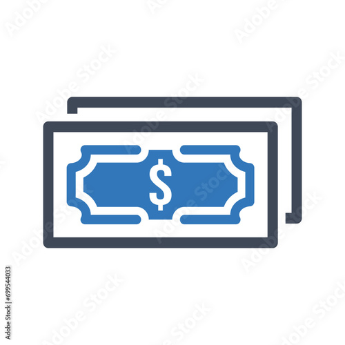 Money dollar icon