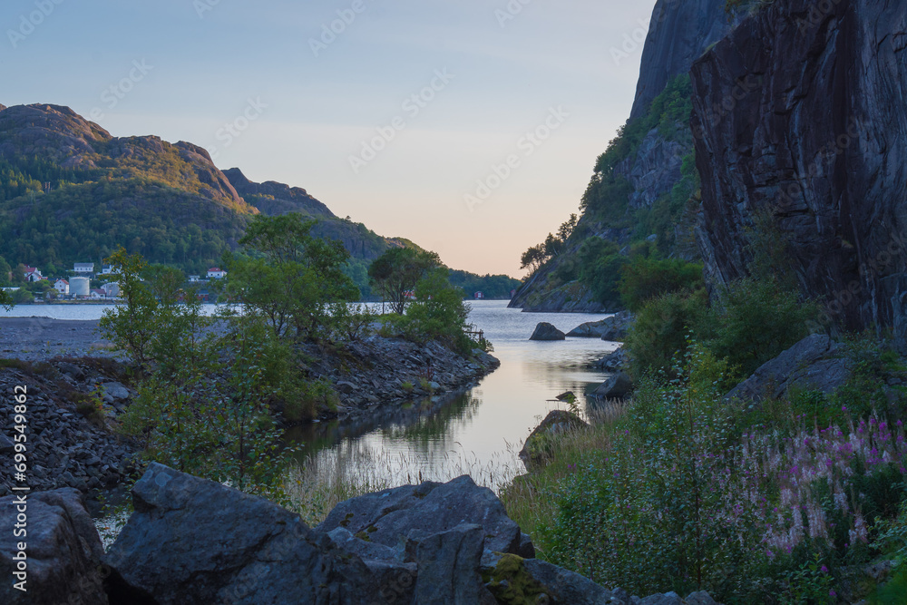 Landscape of Helleren (Norway)