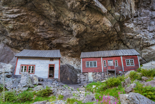 Obraz na płótnie Landscape of Helleren (Norway) w salonie