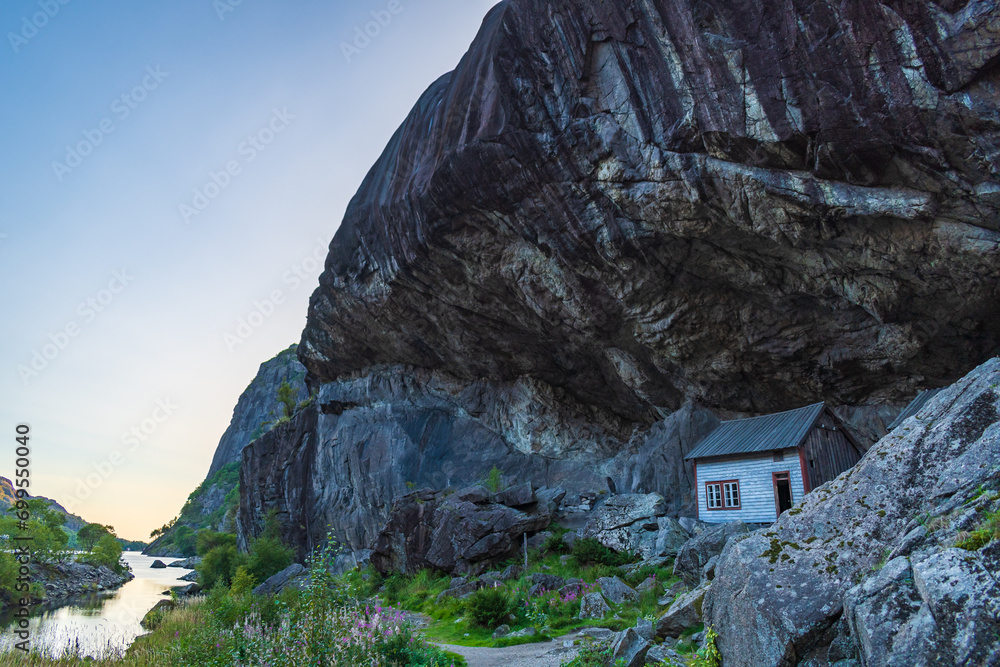 Landscape of Helleren (Norway)