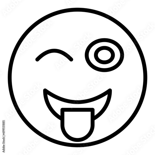 Whimsical Whirlwind Line Icon