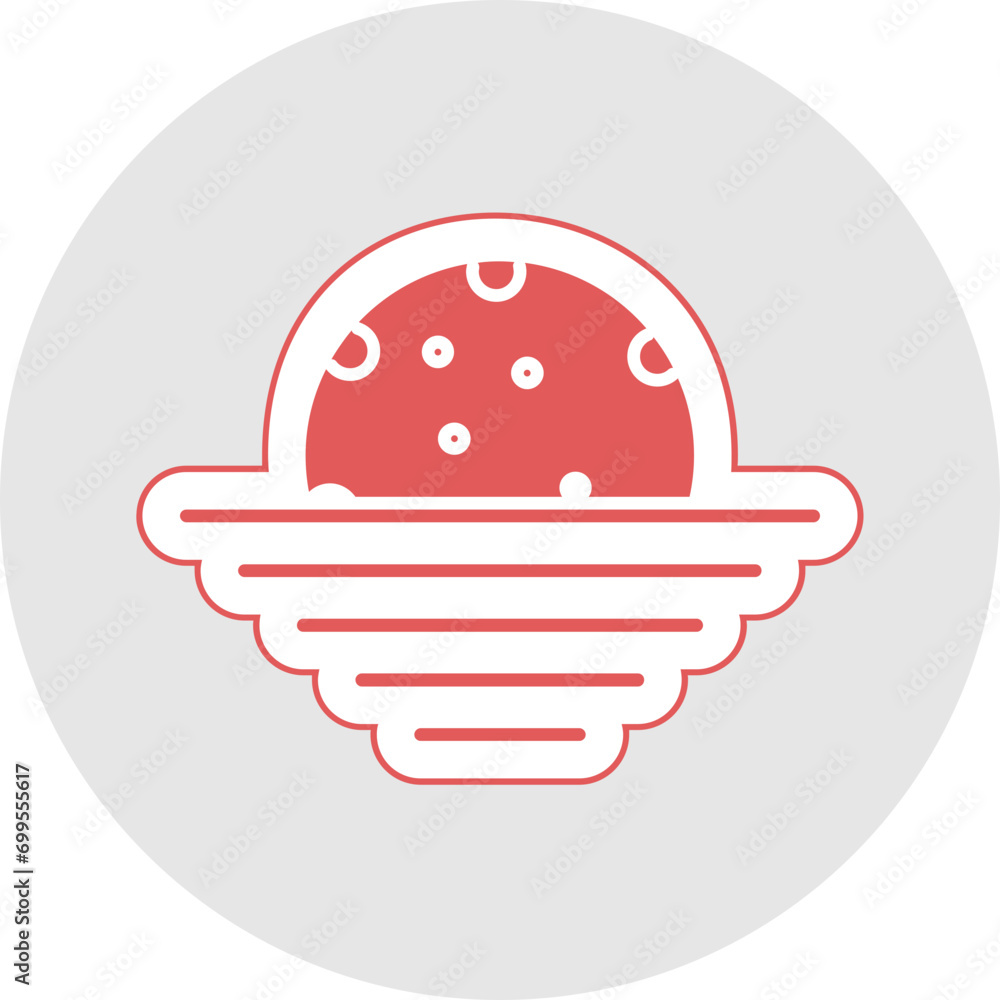 Fototapeta premium Moon Icon