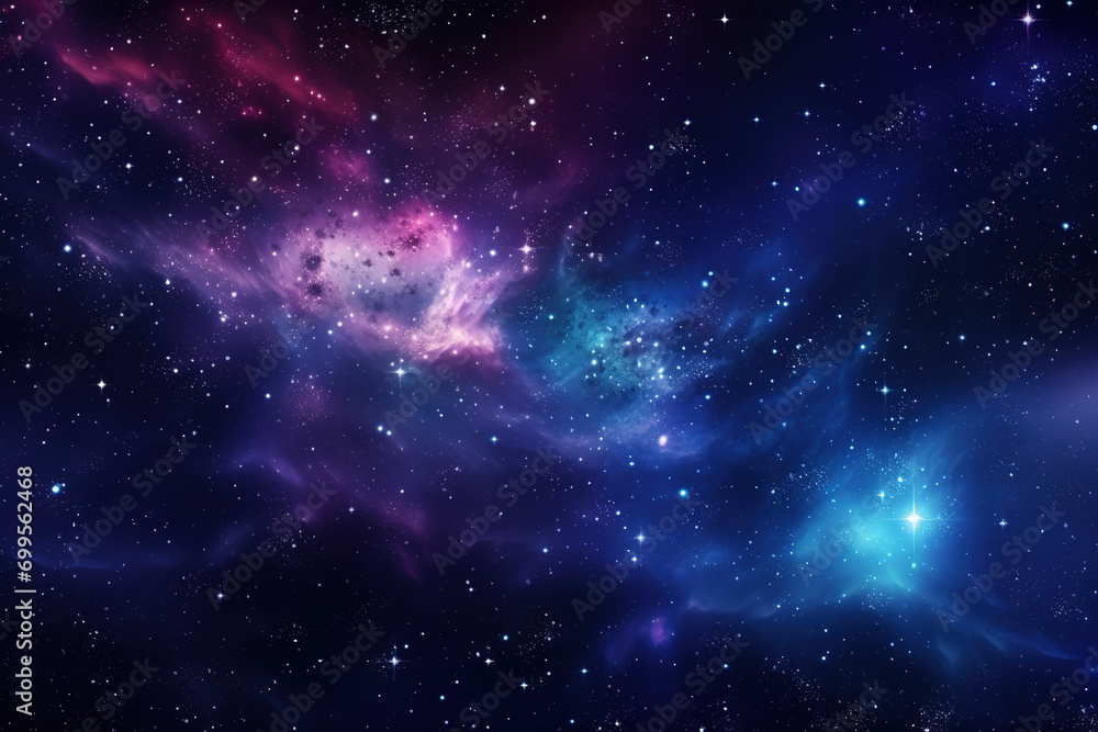 Space background deep space full stars shiny beautiful