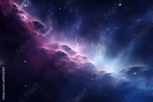 Space background deep space full stars shiny beautiful