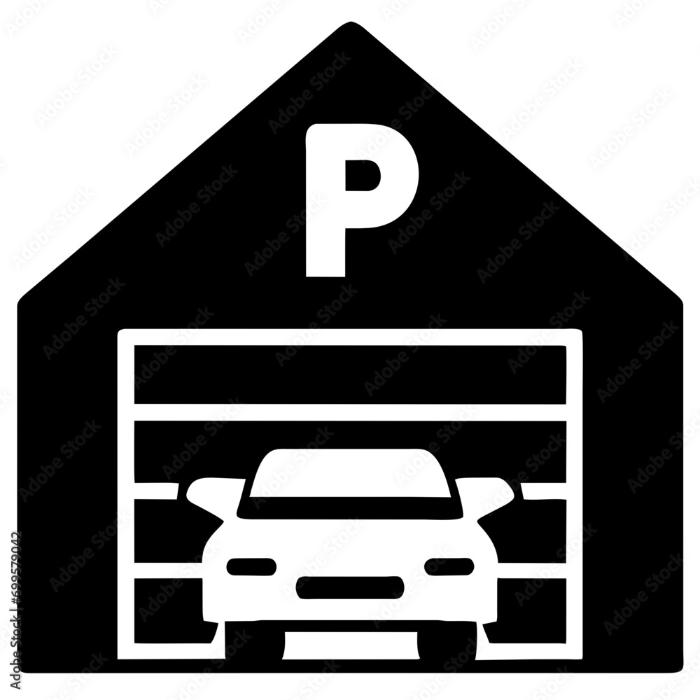 Parking garage payment machine vektor icon illustation Parking garage payment machine vektor icon illustation