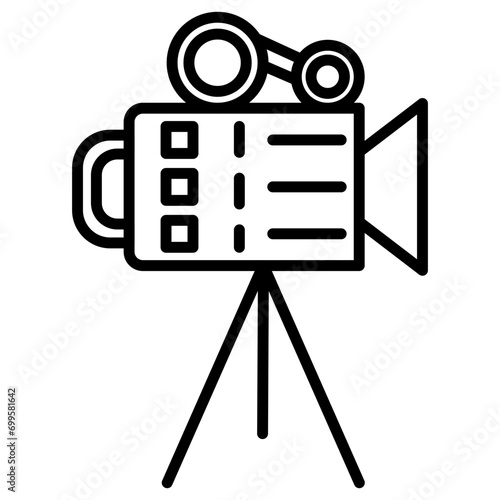 Video Camera Icon of Wedding iconset.