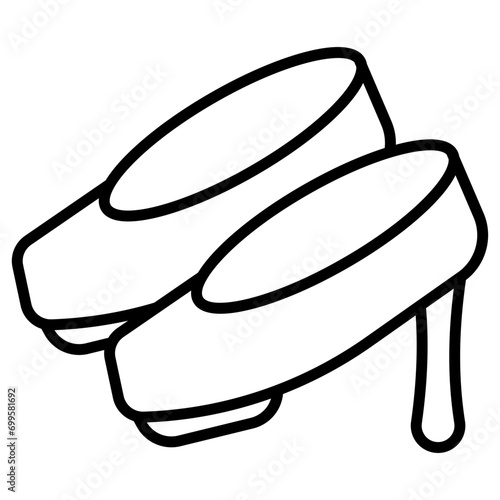 High Heels Icon of Wedding iconset.