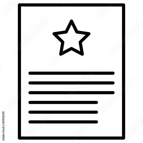 Feature Story Icon of Journalism iconset.