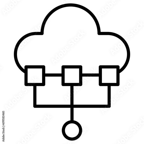 Network Virtualization Icon of Networking iconset.