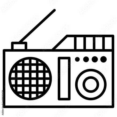 Radio Icon of Entertainment iconset.