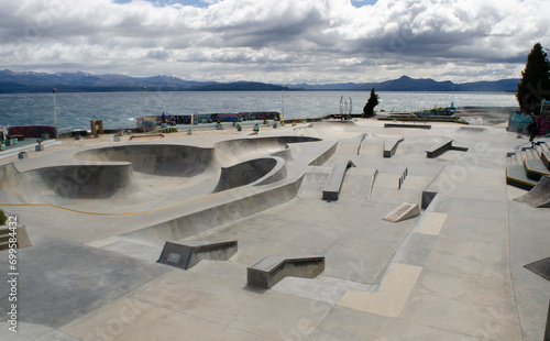 skatepar of san carlos de bariloche, space to skate in the center of the tourist city on the shores of the lake