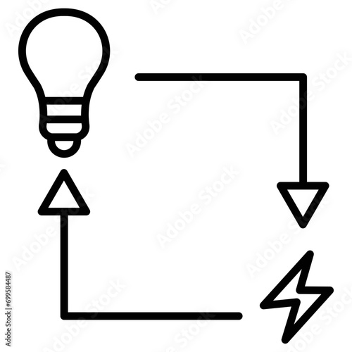 Electrical Energy Icon of Renewable Energy iconset.