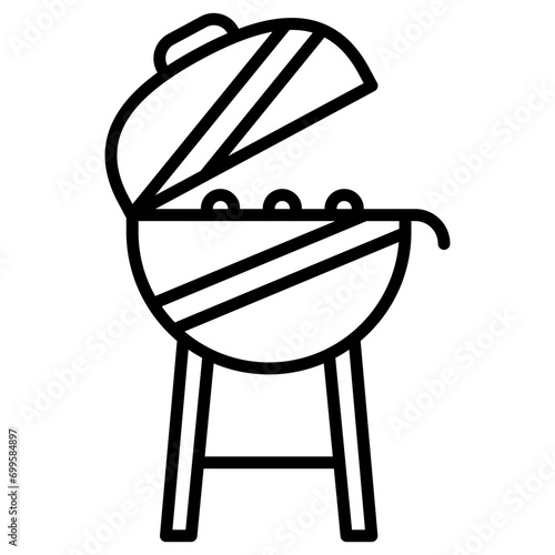 Bbq Grilll Icon of Restaurant iconset.
