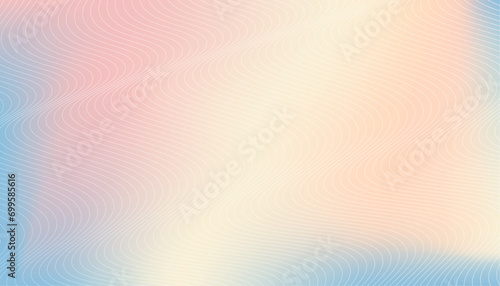 Pastel gradient background with blended lines.