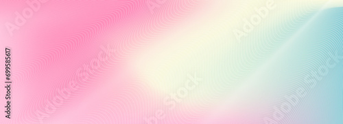 Pastel gradient background with blended lines.