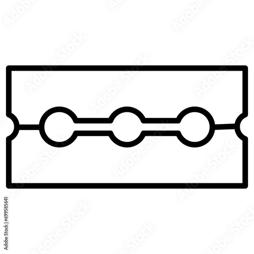 Razor Blade Icon of Hair Salon iconset.