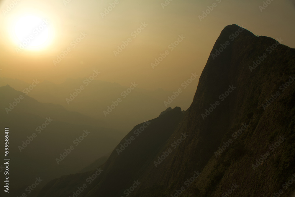 Kolukkumalai hill top in India