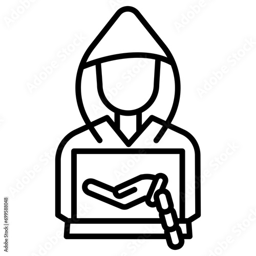 Cyber Crime Icon of Cyber Security iconset.