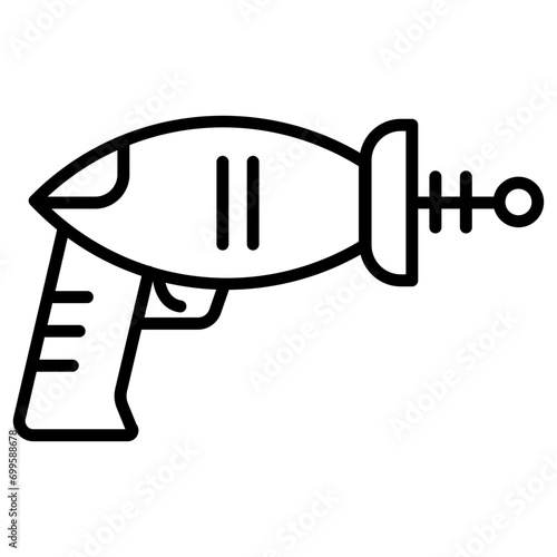 Space Gun Icon of Space Technology iconset.