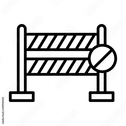 Police Barrier Icon of Police iconset.