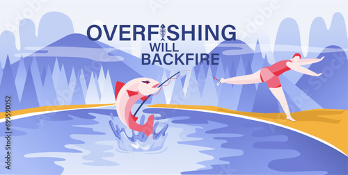 Overfishing will backfire, save the oceans