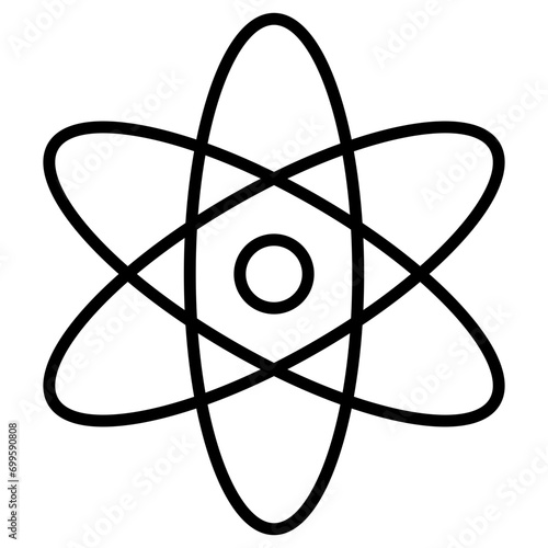 Atoms Icon of Nuclear Energy iconset. photo