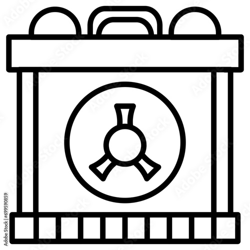 Battery Icon of Nuclear Energy iconset.