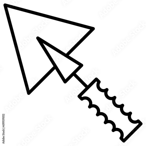 Trowel Icon of Construction Tools iconset.