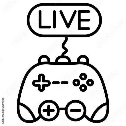 Game Streaming Icon of Online Game iconset.