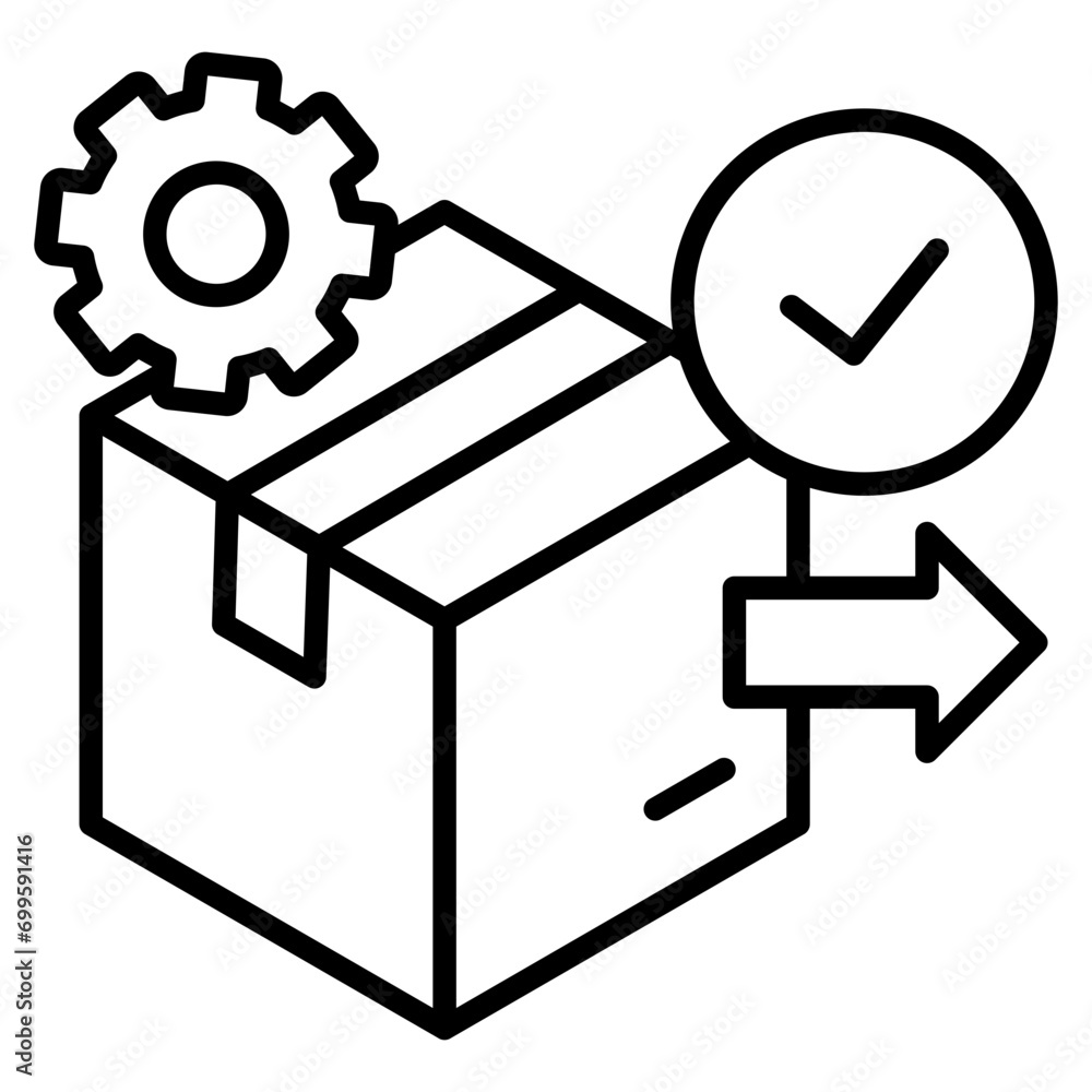 Project Delivery Icon Element For Design Project Delivery Icon Element For Design
