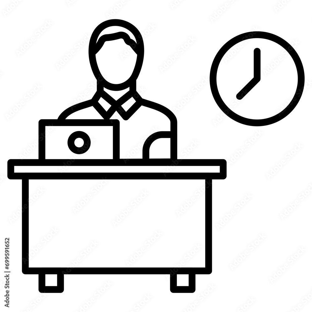 Study Table Icon of Learning iconset. Study Table Icon of Learning iconset.