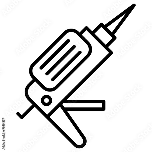 Caulking Gun Icon of Construction Tools iconset.