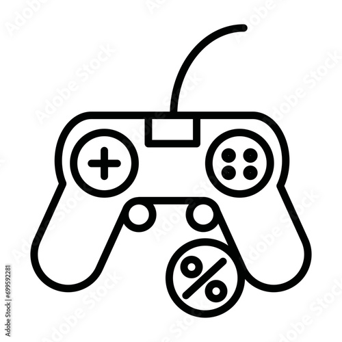Gamepad Sale Icon of Shopping Friday iconset.