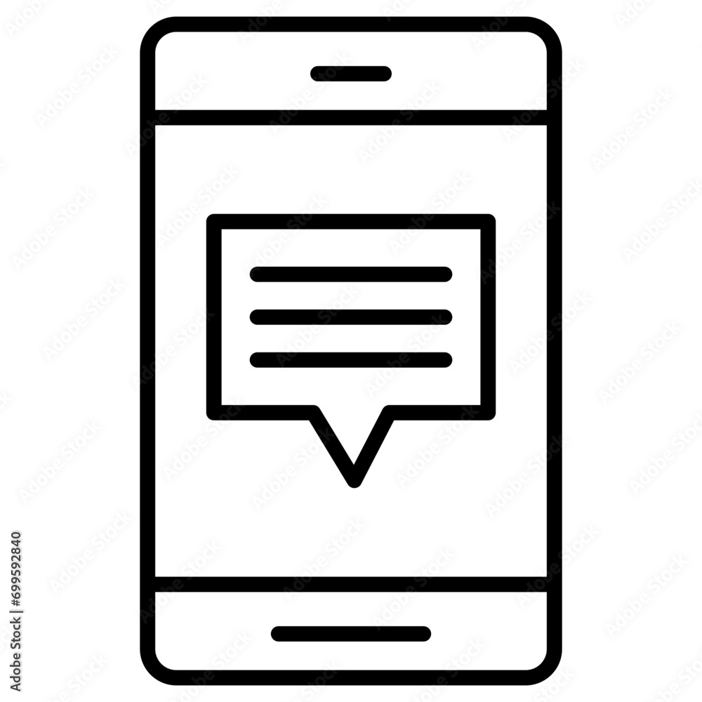 Mobile Chat Icon of Mobile Apps iconset. Mobile Chat Icon of Mobile Apps iconset.