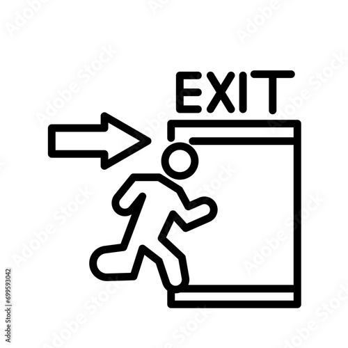 Exit Icon of Emergency Services iconset.