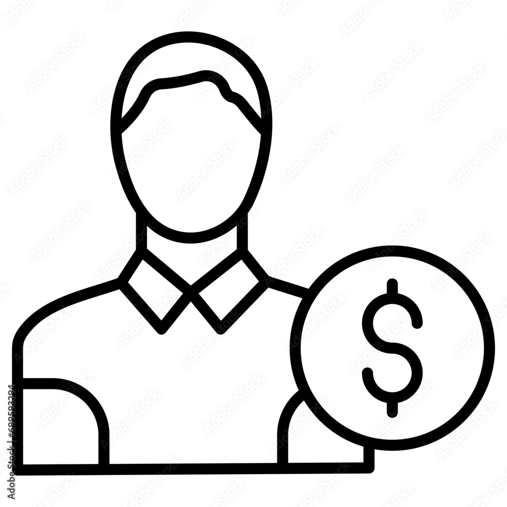 Investor Icon of Entrepreneurship iconset. Investor Icon of Entrepreneurship iconset.